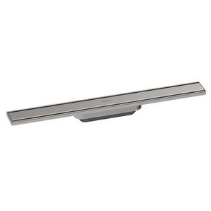 HANSGROHE RainDrain Original Lineární sprchový žlab 70 cm, s roštem, kartáčovaná nerezová ocel 56197800 obraz