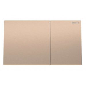 GEBERIT Sigma70 Ovládání splachování, easy to clean, kartáčované červené zlato 115.622.QB.1 obraz