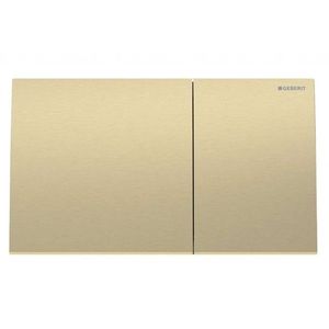 GEBERIT Sigma70 Ovládání splachování, easy to clean, kartáčovaná mosaz 115.622.QF.1 obraz