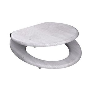 Eisl WC sedátko se zpomalovacím mechanismem SOFT-CLOSE LIGHT WOOD MDF 80192LIGHTWOOD obraz