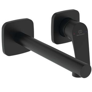 IDEAL STANDARD Ceralife C Umyvadlová baterie pod omítku, 2-otvorová instalace, hedvábná černá BE057XG obraz