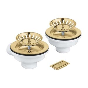 GROHE Příslušenství Odtoková souprava pro dřez, kartáčovaný Cool Sunrise 40997GN0 obraz