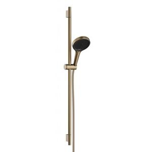 HANSGROHE Rainfinity Set sprchové hlavice, tyče a hadice, 3 proudy, EcoSmart, kartáčovaný bronz 28744140 obraz