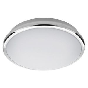 SAPHO SILVER stropní LED svítidlo, Ø 29cm, 10W, 230V, 3000K/4000K/6500K, IP44, chrom AU480 obraz