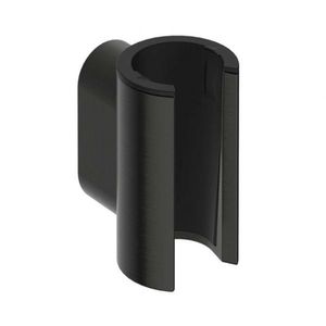 HANSGROHE Porter Fine Držák sprchy, kartáčovaný černý chrom 28885340 obraz