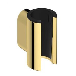 HANSGROHE Porter Fine Držák sprchy, leštěný vzhled zlata 28885990 obraz
