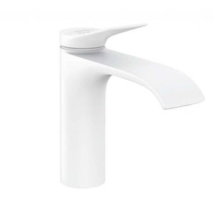 HANSGROHE Vivenis Umyvadlová baterie, EcoSmart, CoolStart, matná bílá 75024700 obraz