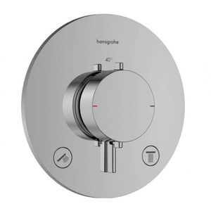 HANSGROHE Ecostat Comfort S Termostatická baterie pod omítku, pro 2 spotřebiče, chrom 33715000 obraz