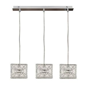 Stropní lampa Alpha závěsná 3X40W G9 chrom obraz