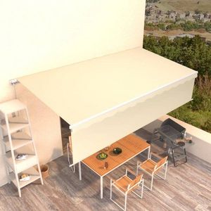 Ručně zatahovací markýza s roletou 300x250 cm Dekorhome obraz