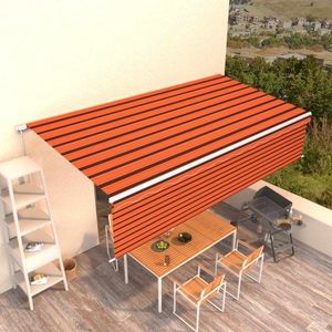 Ručně zatahovací markýza s roletou 300x250 cm Dekorhome obraz