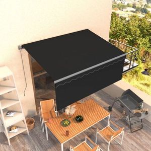 Ručně zatahovací markýza s roletou 400x300 cm Dekorhome obraz