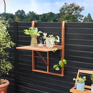 Závěsný balkónový stůl D2331 Dekorhome obraz
