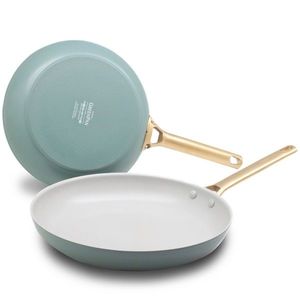 GreenPan Sada 2 nepřilnavých keramických pánví Padova 26 + 30 cm, zelená CC002119-001 obraz