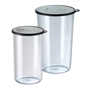 Bamix Sada 2 pohárů Beaker s víčky, 400 a 600 ml 3002.001 obraz