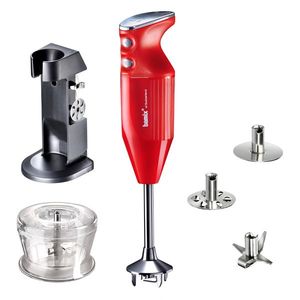 Bamix Ponorný tyčový mixér Deluxe, typ C, 200 W, červený 1010.003 obraz