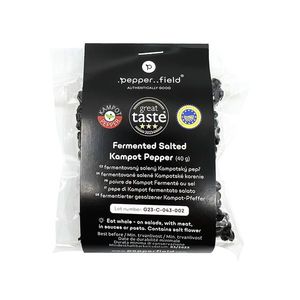 Pepperfield Kampotský fermentovaný pepř, Prezidentská edice, 40 g FERMENTED-GREEN-40 obraz