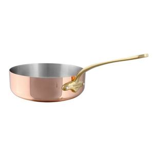 Mauviel Měděná pánev na soté s bronzovou rukojetí a pomocným uchem, M'Héritage 150 B, 28 cm / 5, 7 l 672328 obraz