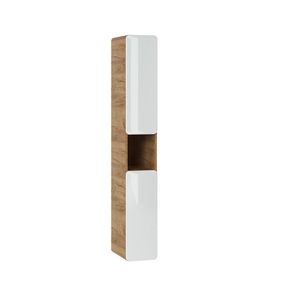 ArtCom Vysoká skříňka do koupelny ARUBA White 805 obraz