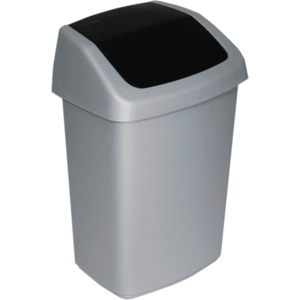 CURVER Odpadkový koš SWING BIN 10L | šedá obraz