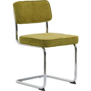 Zelená manšestrová jídelní židle Rupert – Unique Furniture obraz