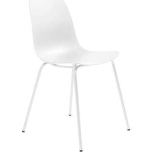 Bílá jídelní židle Whitby – Unique Furniture obraz