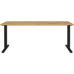 Pracovní stůl s elektricky nastavitelnou výškou s deskou v dubovém dekoru 80x180 cm Lissabon – Germania obraz