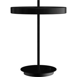Černá kovová LED stmívatelná stolní lampa s kovovým stínidlem (výška 41, 5 cm) Asteria Table – UMAGE obraz