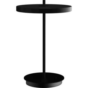 Černá kovová LED stolní lampa s kovovým stínidlem (výška 31 cm) Asteria Move – UMAGE obraz