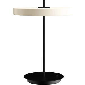 Černobílá kovová LED stmívatelná stolní lampa s kovovým stínidlem (výška 41, 5 cm) Asteria Table – UMAGE obraz