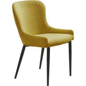 Žlutá jídelní židle Ontario – Unique Furniture obraz