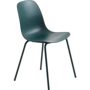 Tyrkysová plastová jídelní židle Whitby – Unique Furniture obraz