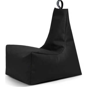Černý dětský sedací vak z imitace kůže Icy M – So Soft? obraz
