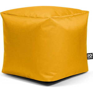 Žlutý dětský sedací vak Cube M – So Soft? obraz