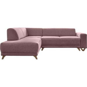 Růžová rozkládací/s úložným prostorem rohová pohovka (levý roh/do L) Classy Sophie – Miuform obraz