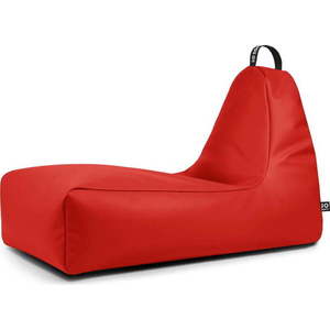 Červený sedací vak z imitace kůže Chill XXL – So Soft? obraz