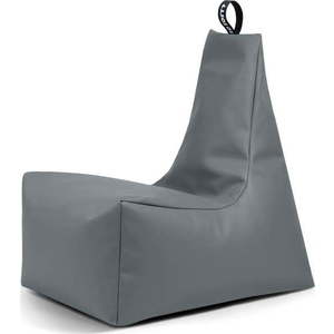Šedý dětský sedací vak z imitace kůže Icy M – So Soft? obraz