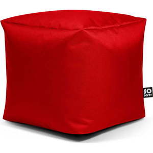 Červený dětský sedací vak Cube M – So Soft? obraz