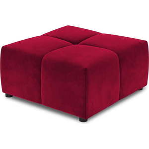 Červený sametový modul pohovky Rome Velvet - Cosmopolitan Design obraz