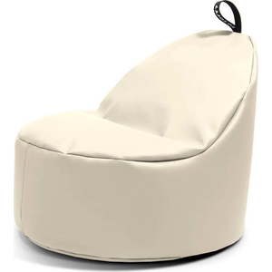 Béžový sedací vak z imitace kůže Round XL – So Soft? obraz