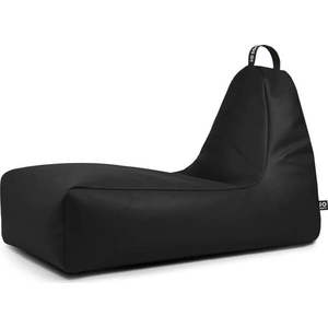 Černý sedací vak z imitace kůže Chill XXL – So Soft? obraz