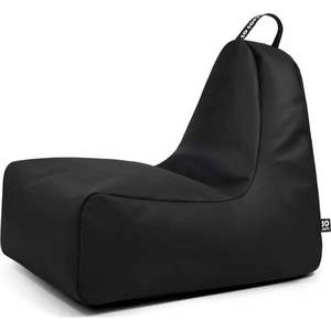 Černý dětský sedací vak z imitace kůže Chill M – So Soft? obraz