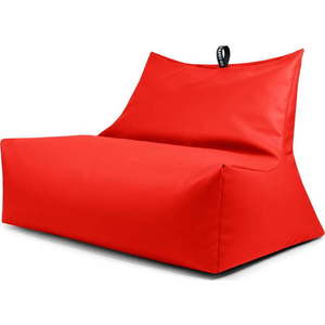 Červený sedací vak z imitace kůže Icy Sofa – So Soft? obraz