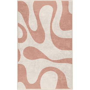 Růžový pratelný koberec 80x150 cm Strawberry Latte – Mila Home obraz