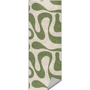 Zelený pratelný běhoun 60x230 cm Matcha Latte – Mila Home obraz