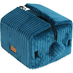 Modrá kukaň pro kočku 40x36 cm Magic Cat Stripe – Plaček Pet Products obraz