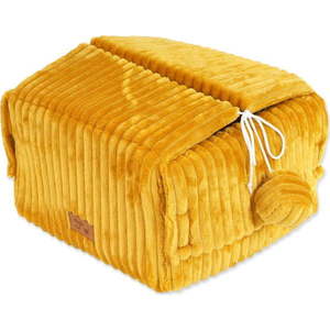 Kukaň pro kočku v hořčicové barvě 40x36 cm Magic Cat Stripe – Plaček Pet Products obraz
