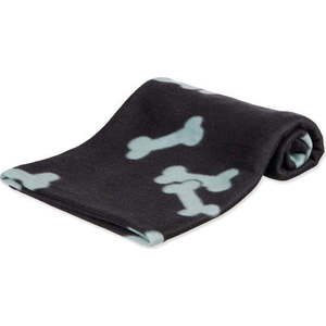 Černá fleecová deka pro psa 100x70 cm Trixie Barney – Plaček Pet Products obraz