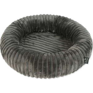 Tmavě šedý pelíšek pro psa ø 60 cm Dog Fantasy Stripe – Plaček Pet Products obraz