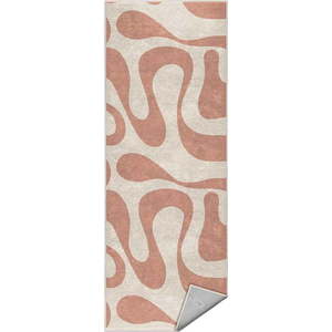 Růžový pratelný běhoun 60x230 cm Strawberry Latte – Mila Home obraz